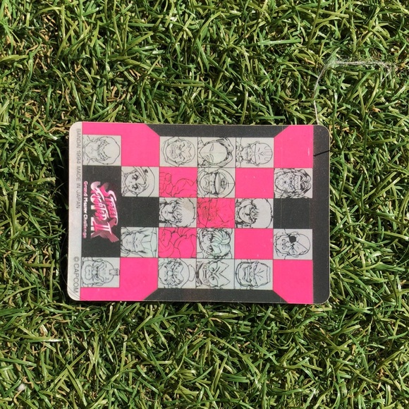 Street Fighter 2 sticker card - Picture 2 of 2